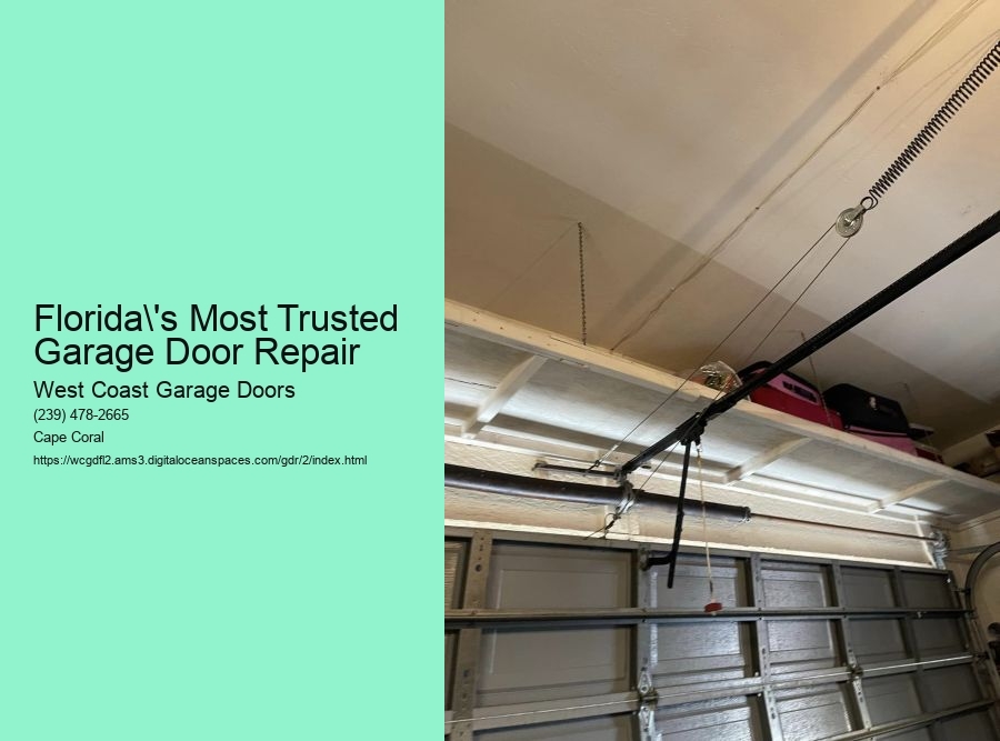 Preventative Measures for Garage Door Longevity